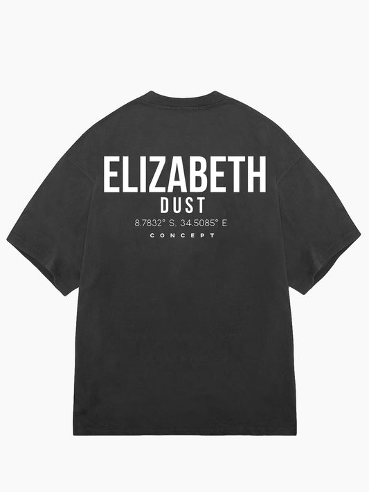 WASHED BLACK ELIZABETHDUST TEE